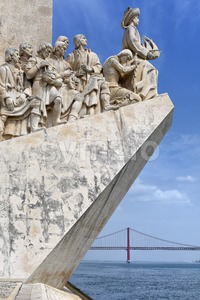 Discoveries Monument - Padrao dos Descobrimentos, Lisbon, Portugal Stock Photo