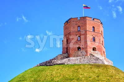 Gediminas Tower, Vilnius, Lithuania Stock Photo