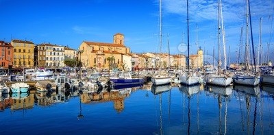 La Ciotat, Old Town and port, Provence, France Stock Photo