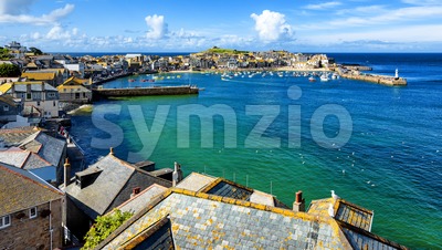 St Ives town, Cornwall, United Kingdom Stock Photo